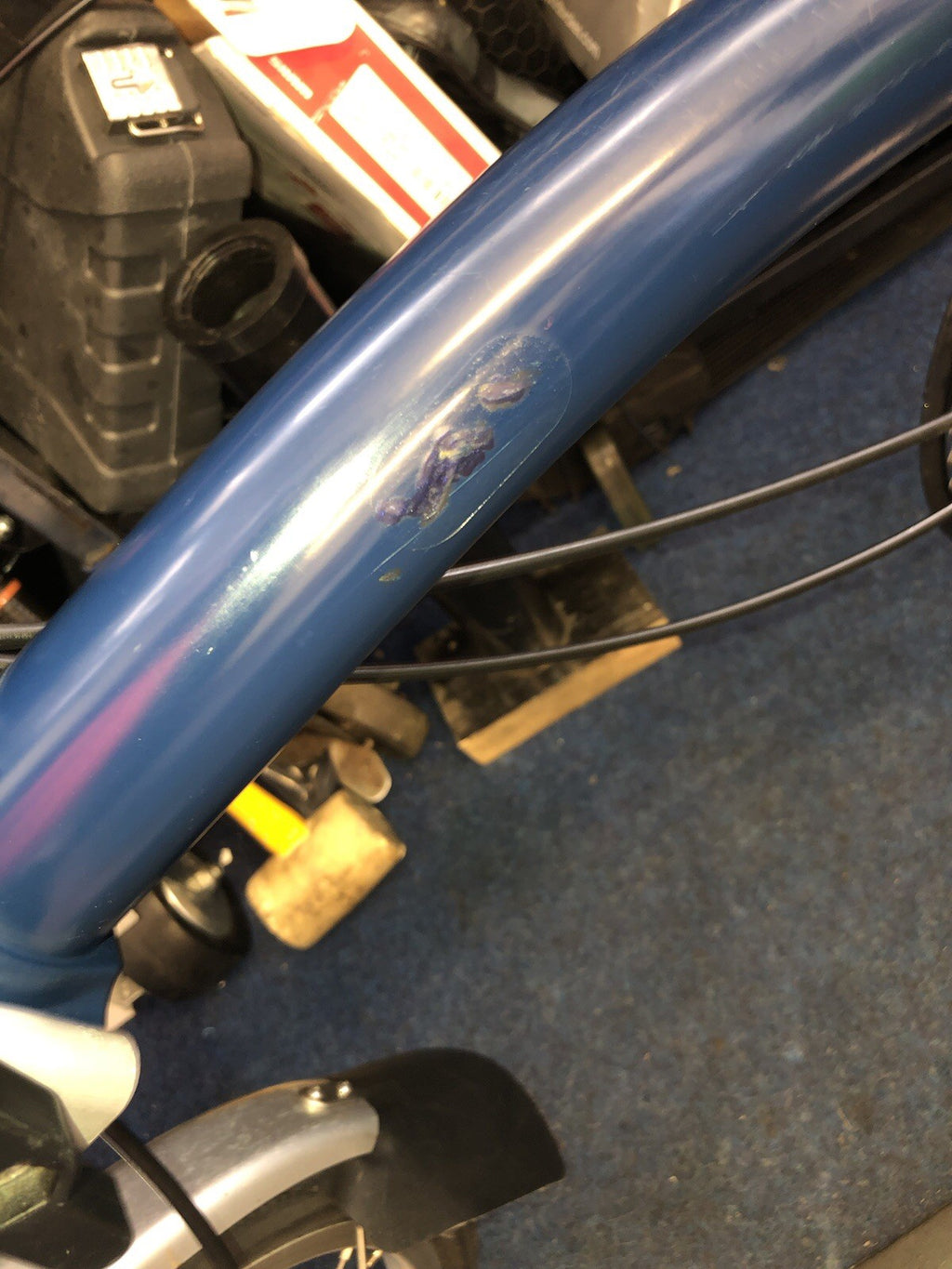 BROMPTON SUPERLIGHT - TITANIUM REAR TRIANGLE AND FORK - 2 Speed