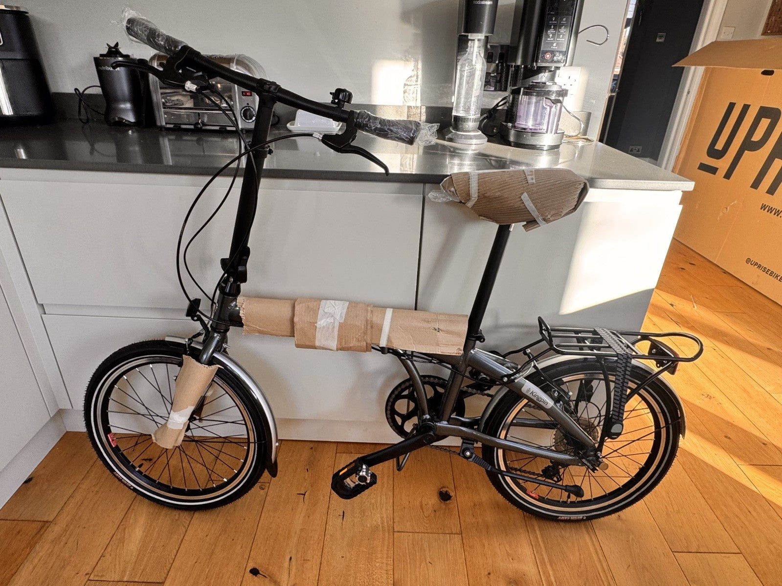 Dawes Kingpin Folding Bike, 20" Grey