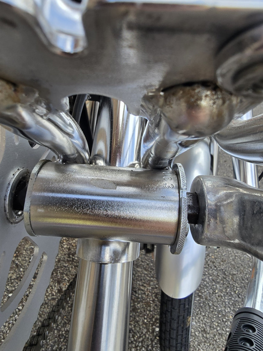 Dahon/Compass Vintage Stainless Steel Folding Bike