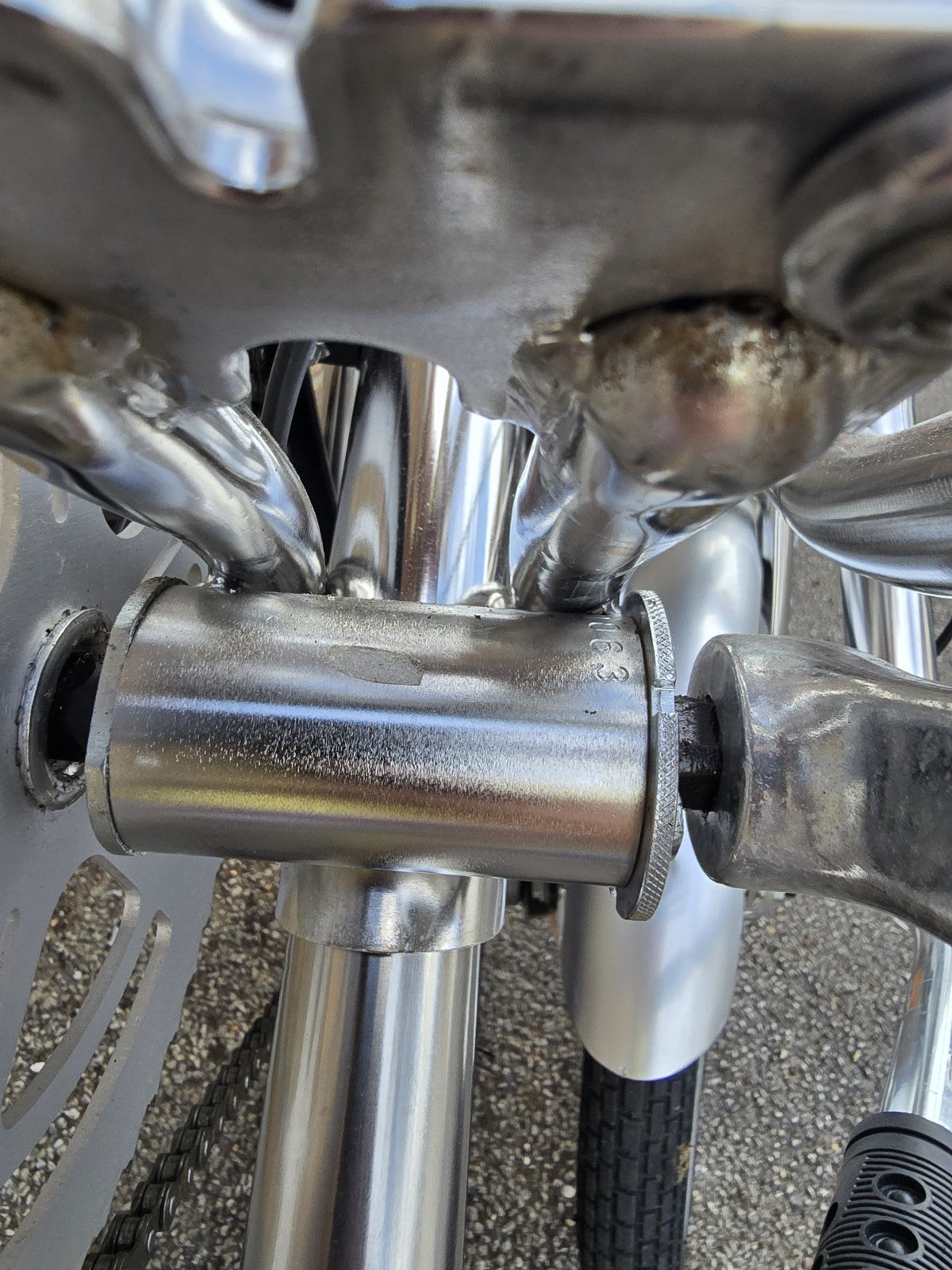 Dahon/Compass Vintage Stainless Steel Folding Bike