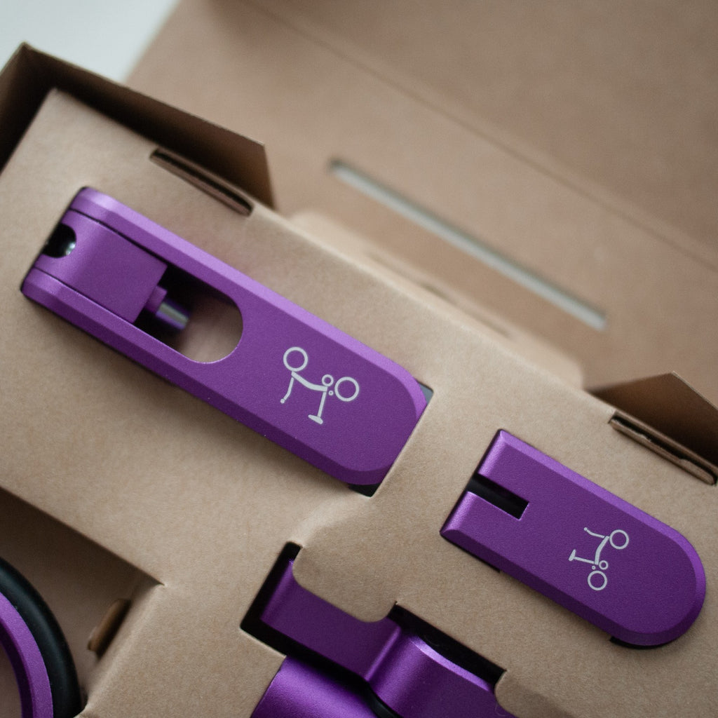 Brompton Bike ColourLab Colour Touchpoint Set - A, C, P Line Purple RRP£130
