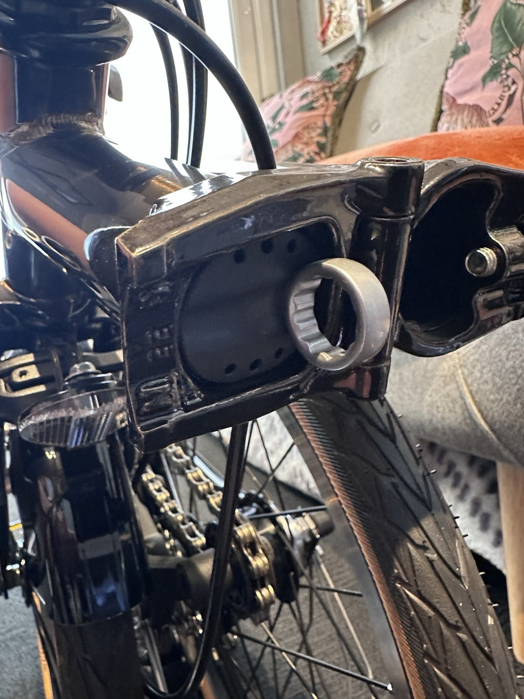 Brompton Folding Bike - New And Unused - Raw Lacquer Bundle - Accessories!
