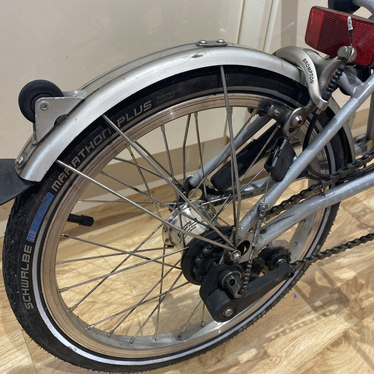 Brompton Folding Bike 3-Speed, Black. Good Condition, Lightly Used.