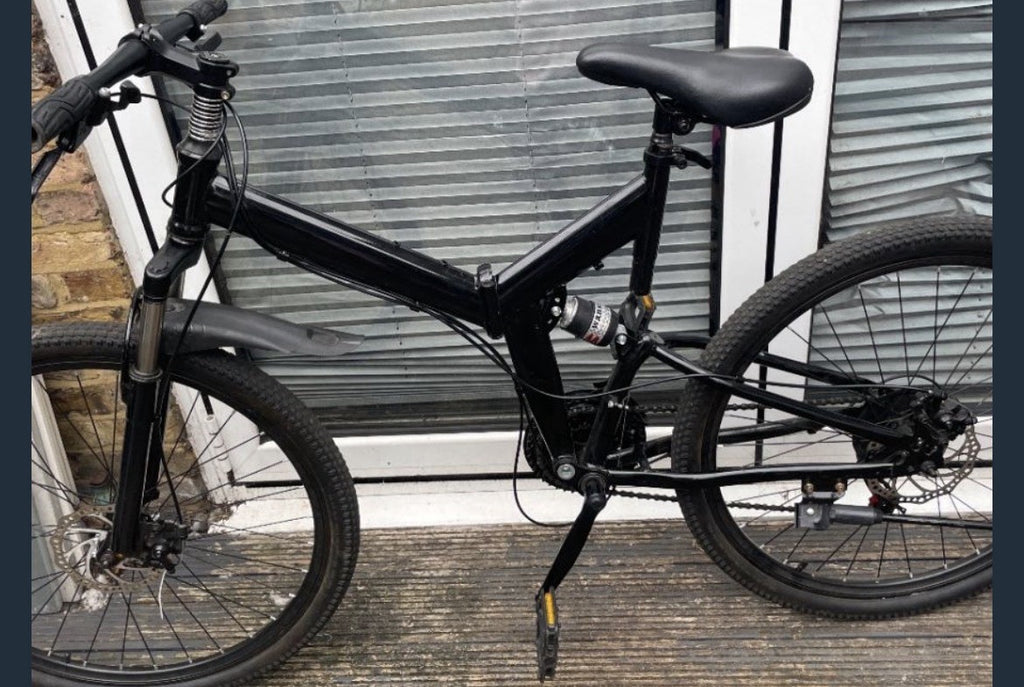Mountain Bike 26-inch 21-Speed Gears Dual Disc Brakes Foldable