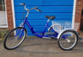Viking Adult Trike Tricycle Bike Folding 6 Speed Shimano 20" Wheels Basket