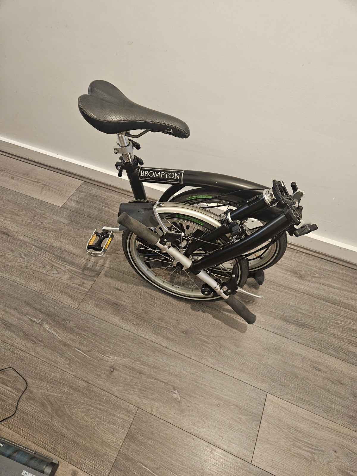 Brompton Folding Bike 2-Speed, Black