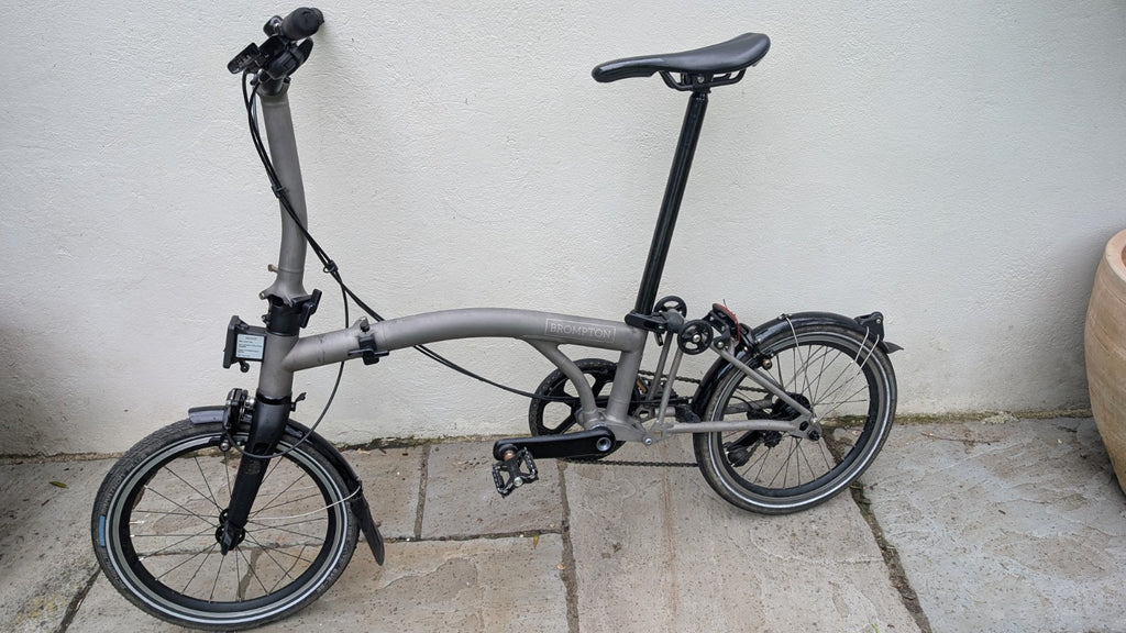 Brompton T-Line Titanium 4-Speed Folding Bicycle