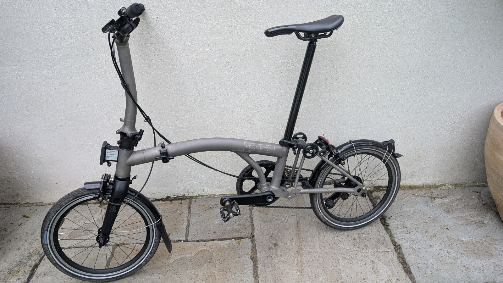 Brompton T-Line Titanium 4-Speed Folding Bicycle