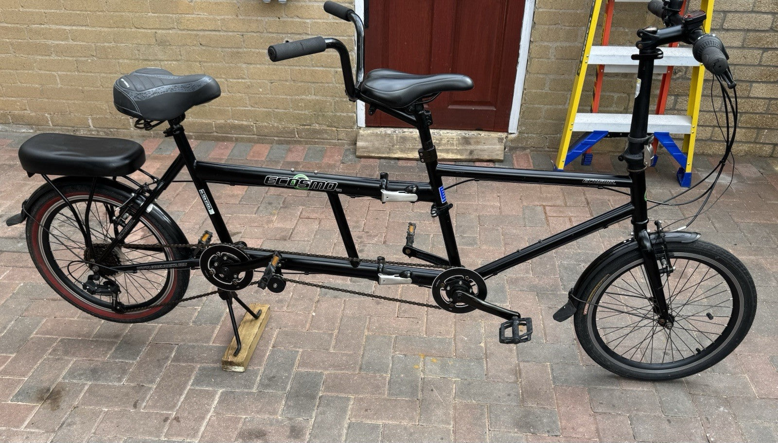 Ecosmo Folding Tandem Bike 20" Wheels