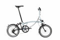 Brompton P Line Explore 12-Speed 2025 – Lunar Ice – Excellent Condition