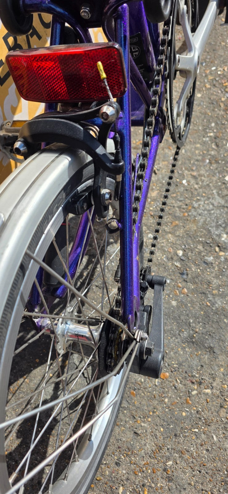 Brompton Bike 2 speed C line - Gloss Purple - Excellent Mechanical Condition