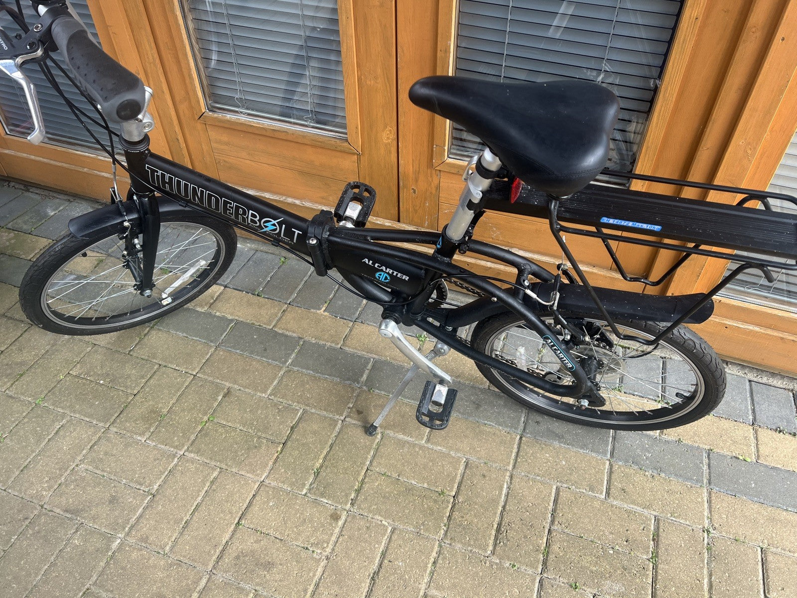 Al Carter Thunderbolt 20” Wheel Folding Bike, Aluminium Frame