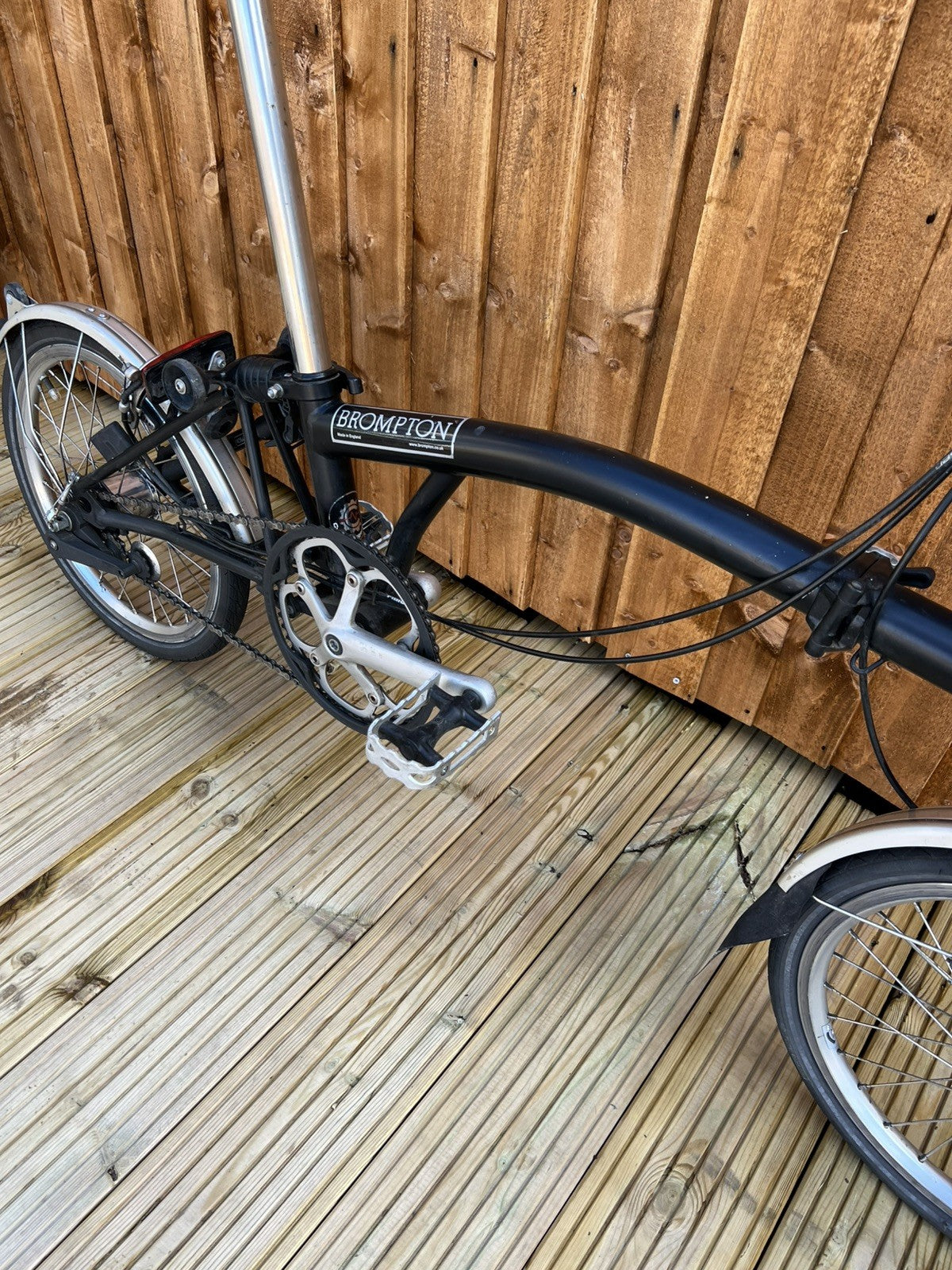 Brompton Bike Black Folding M3L 3 Speed - ✅ FREE & FAST DPD Delivery🚚