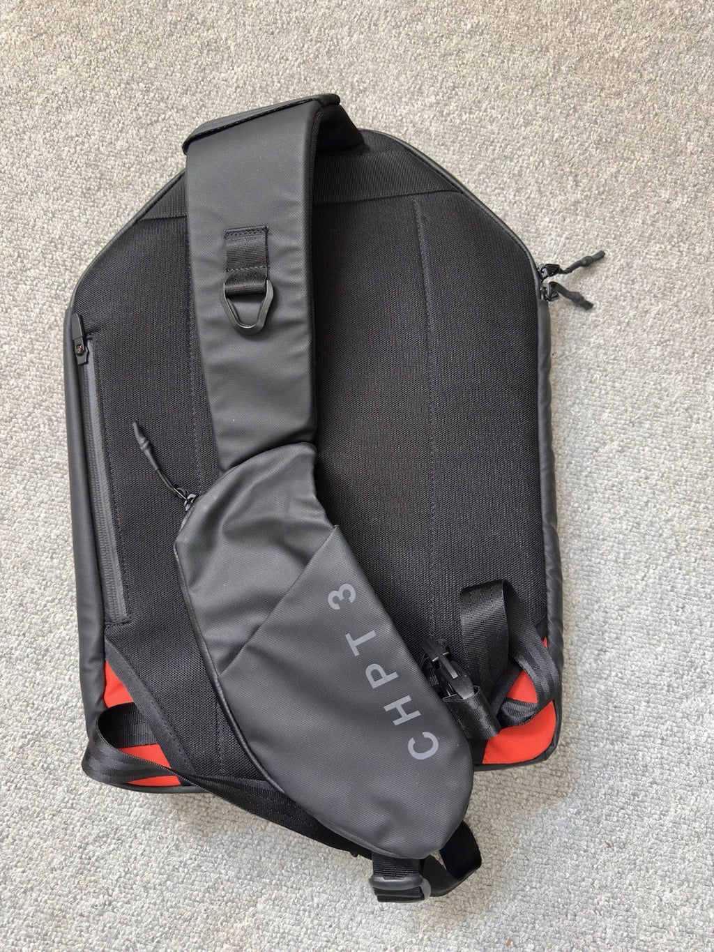 Brompton CHPT3 V3 Bike 6 Speed With Titanium Mudguards and Brompton CHPT3 bag