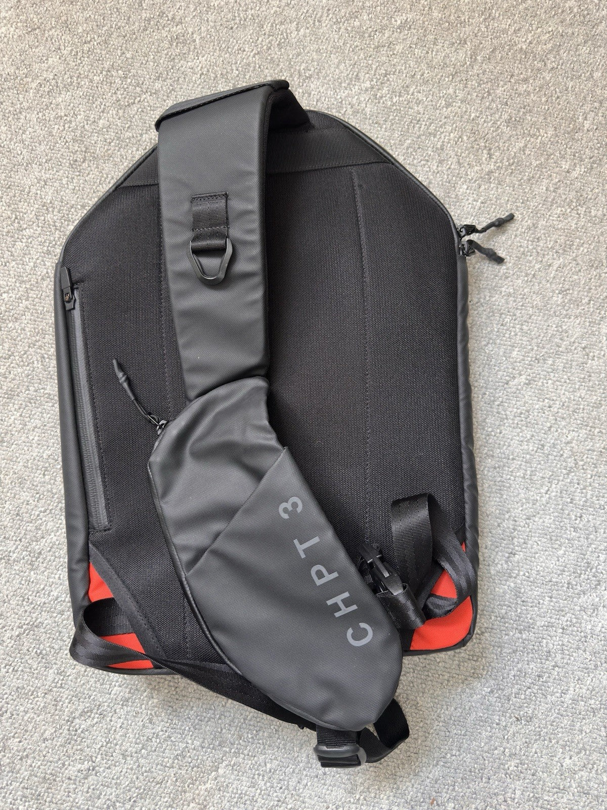 Brompton CHPT3 V3 Bike 6 Speed With Titanium Mudguards and Brompton CHPT3 bag
