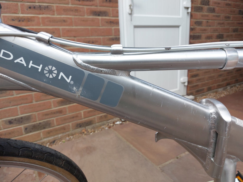 Dahon Espresso fullsize folding bike, index gears, aluminium