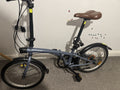 B'Twin Tilt 120 Folding Bike - Grey - in excellent condition
