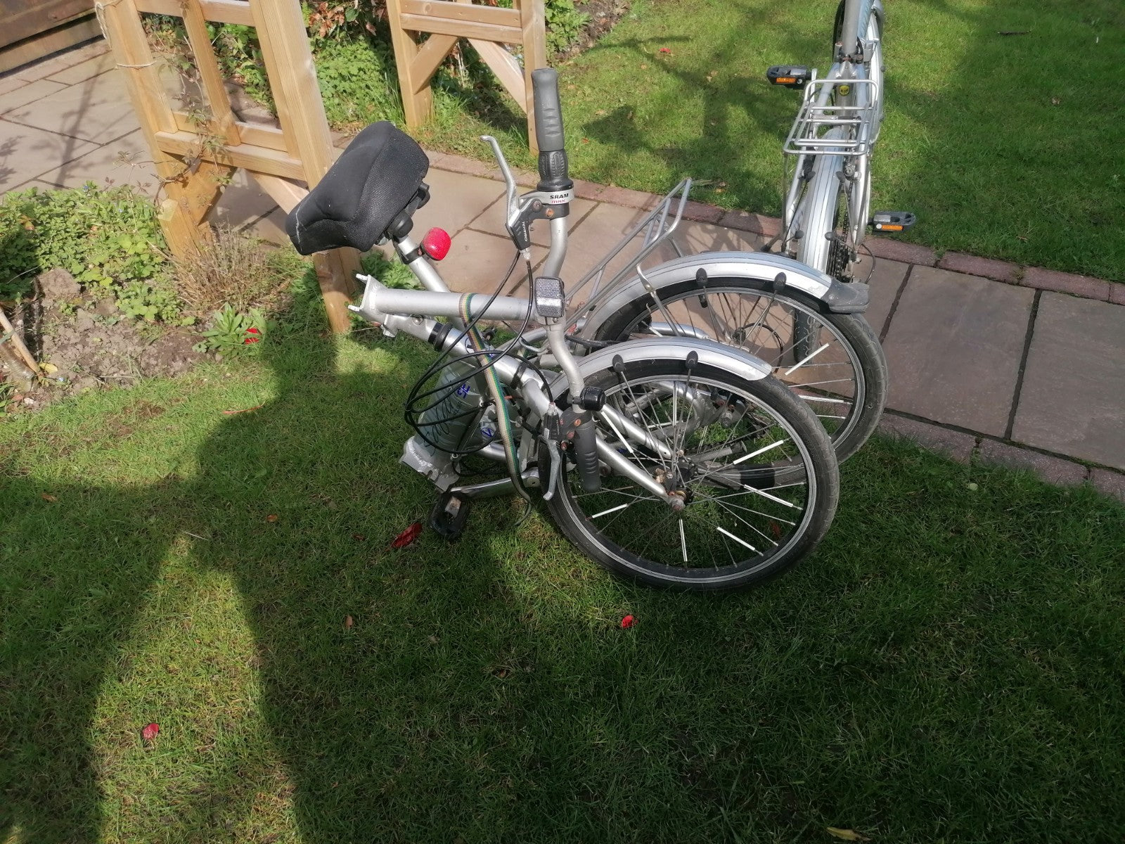 2  Viking Safari Native Folder SE , Alloy frame 20" 6-Speed Folding Bikes Silver