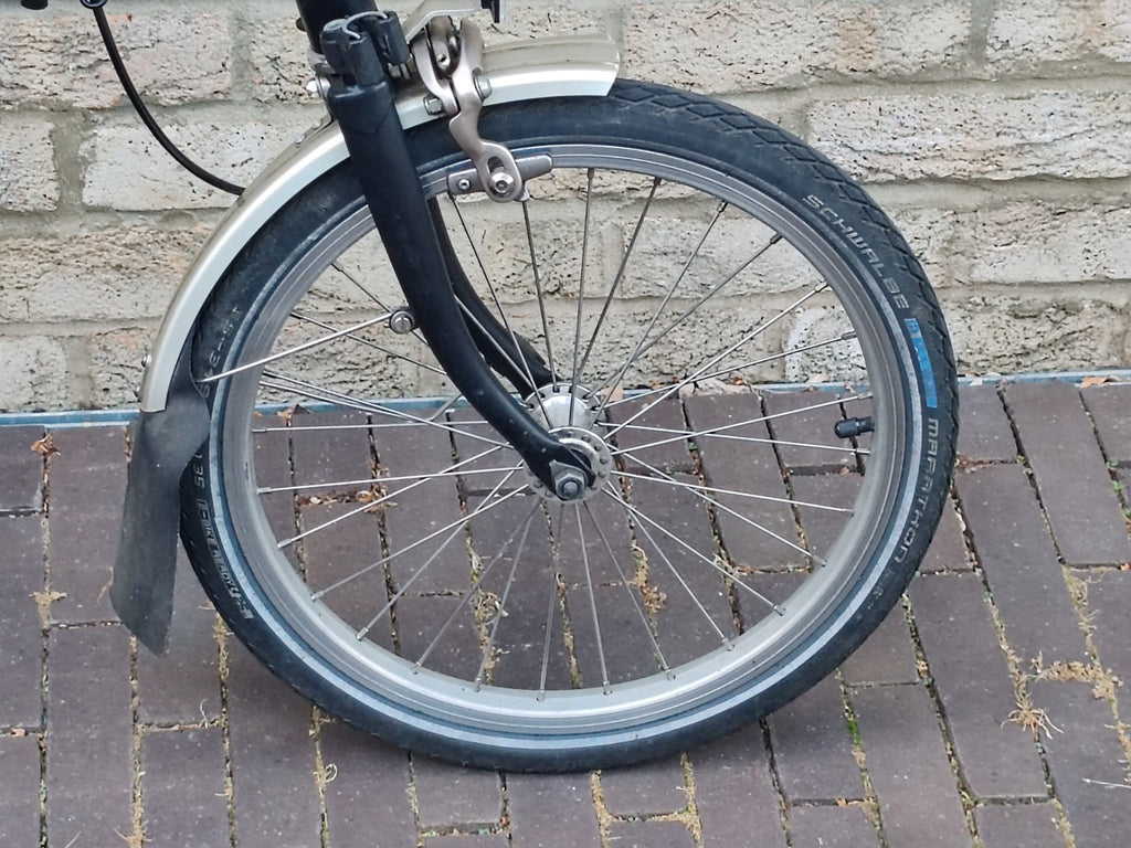Brompton S2L 2 Speed Folding Bike Black Mudguards No Rack