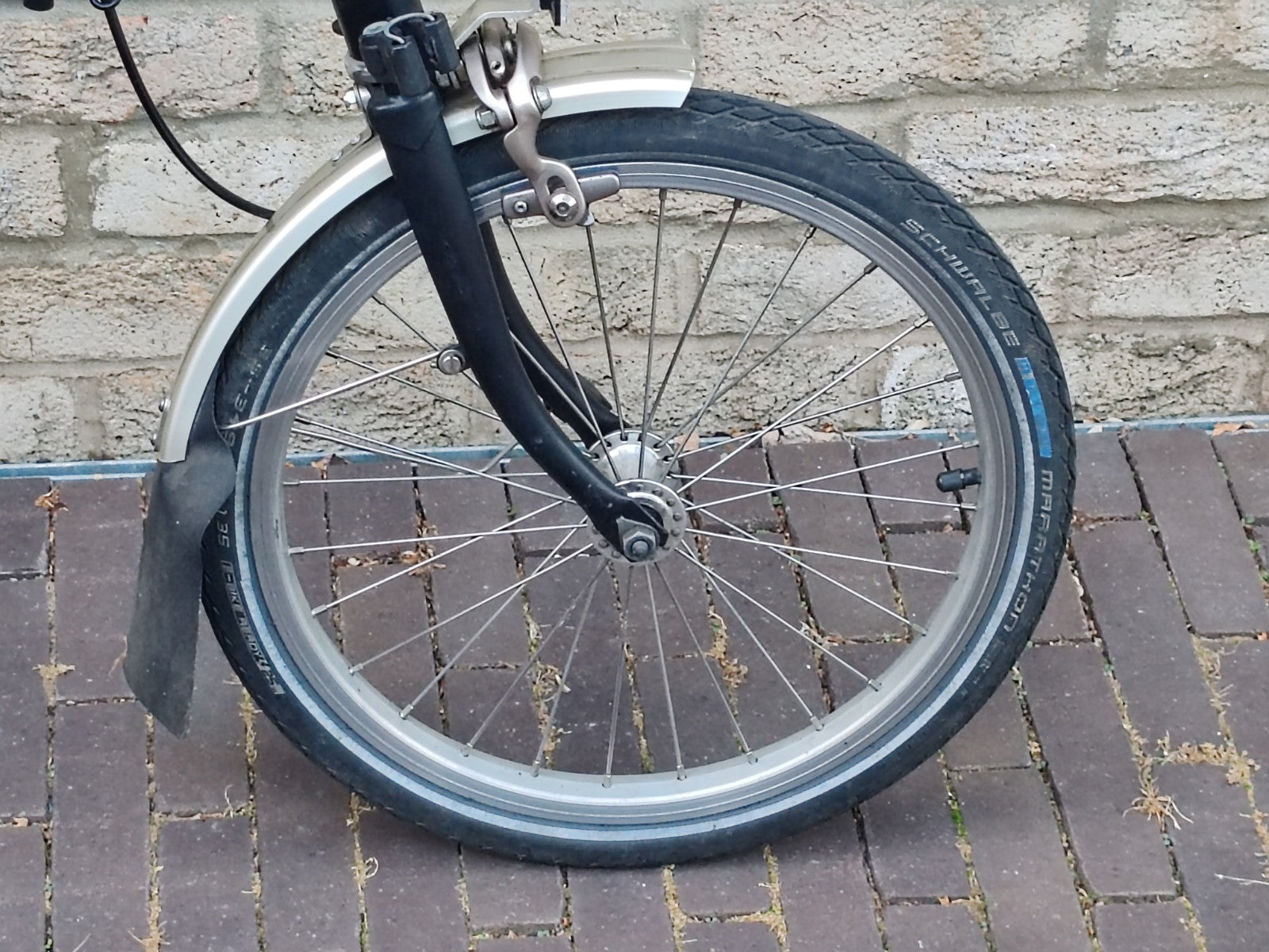 Brompton S2L 2 Speed Folding Bike Black Mudguards No Rack