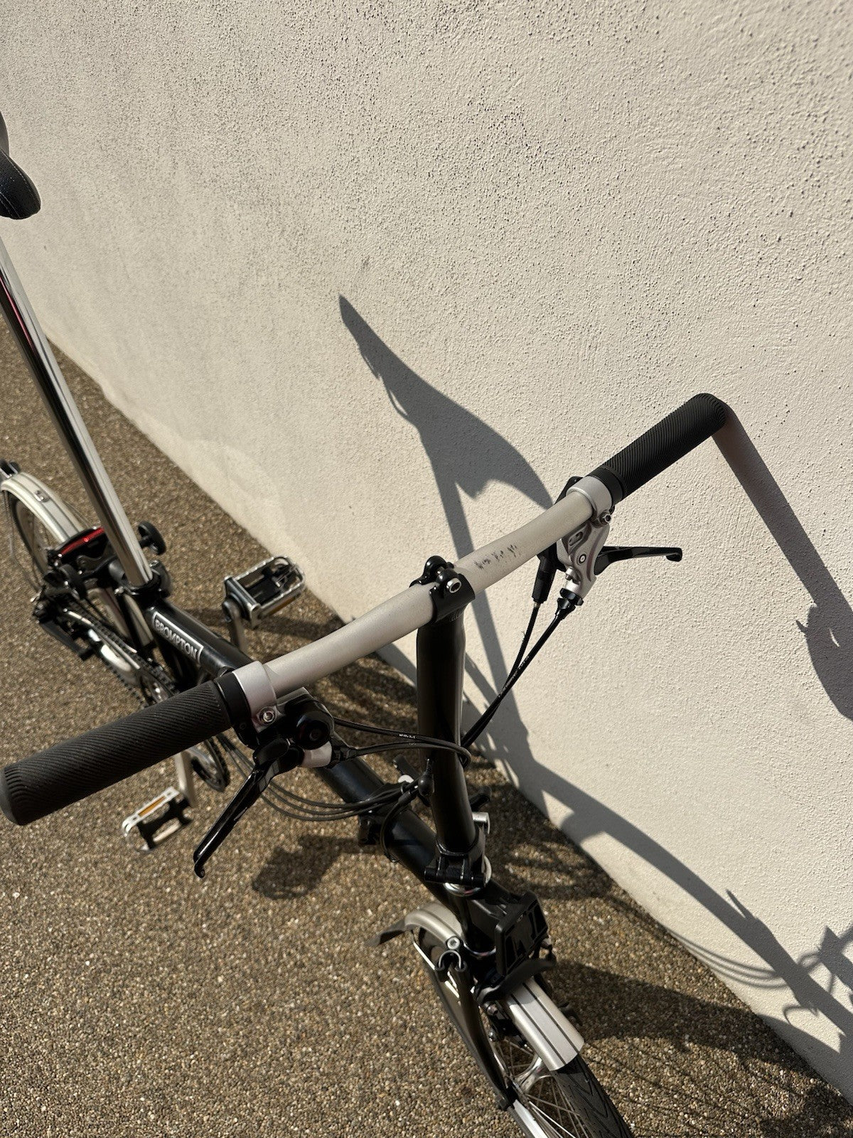 Brompton Folding Bike Black 2021 6 Speed - Very good condition - collection only