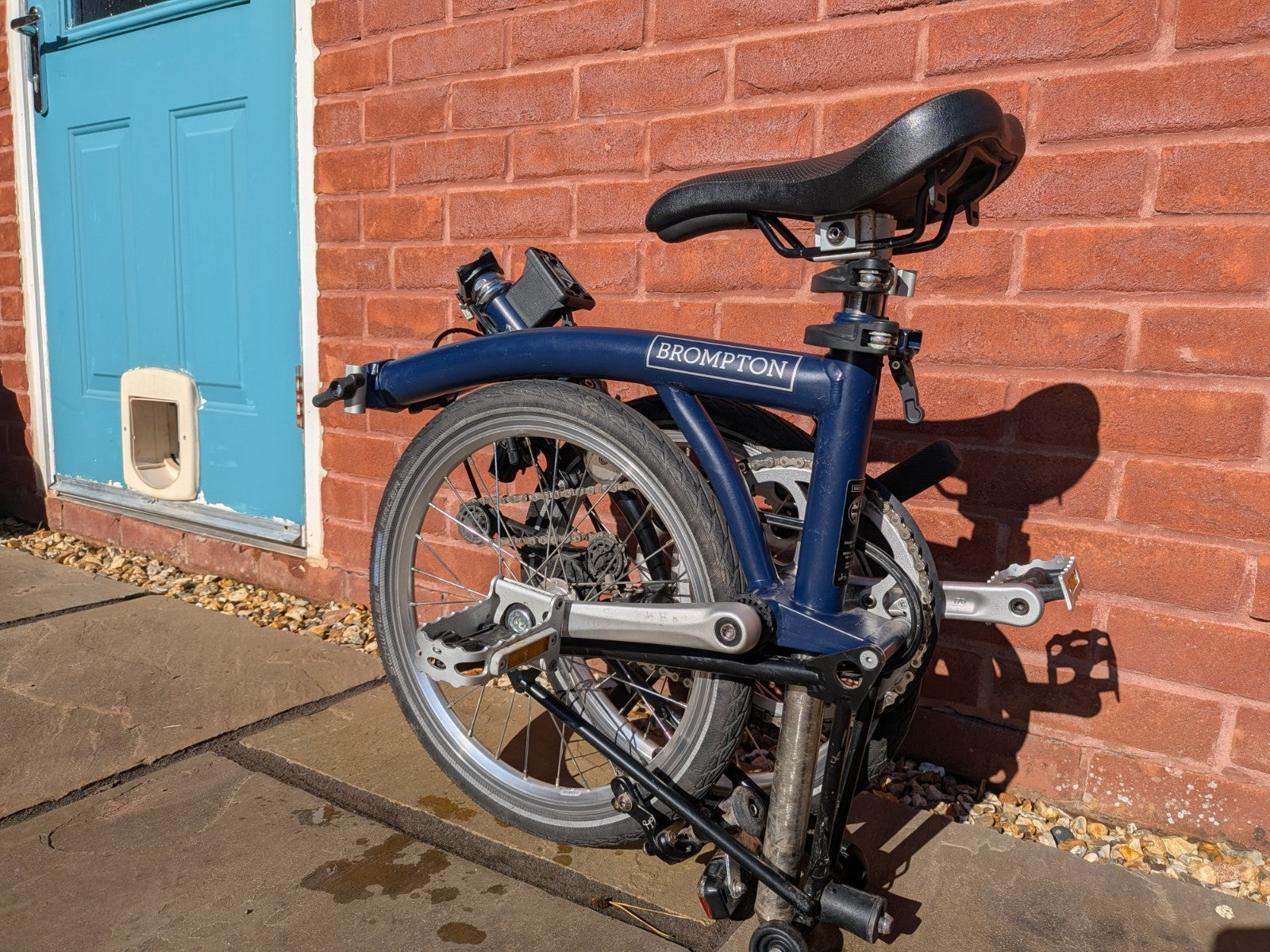 Brompton C-line Folding Commuter Bike,  two speed
