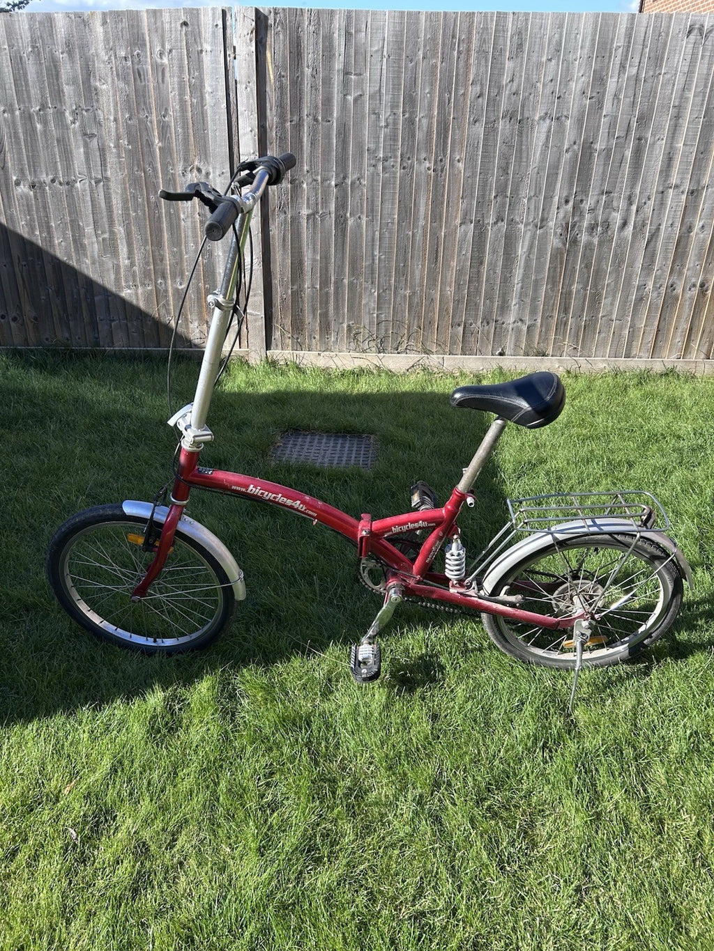 Folding Bike Unisex Adults