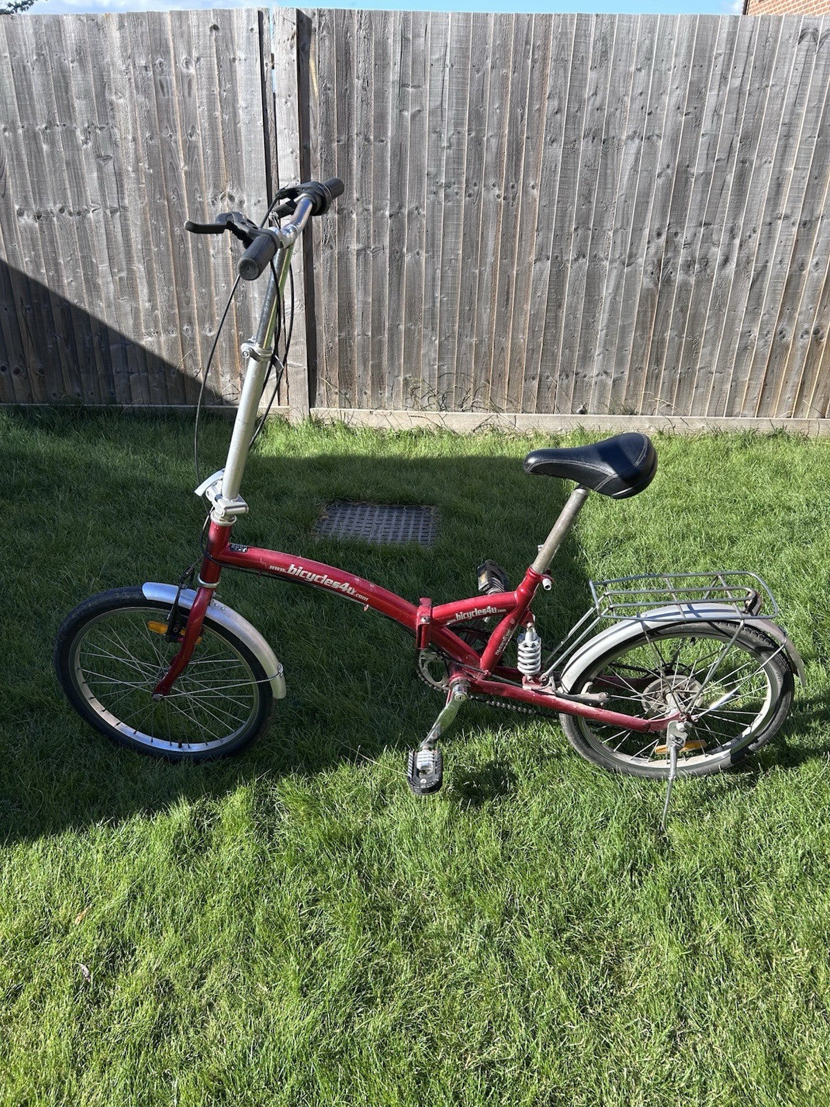 Folding Bike Unisex Adults