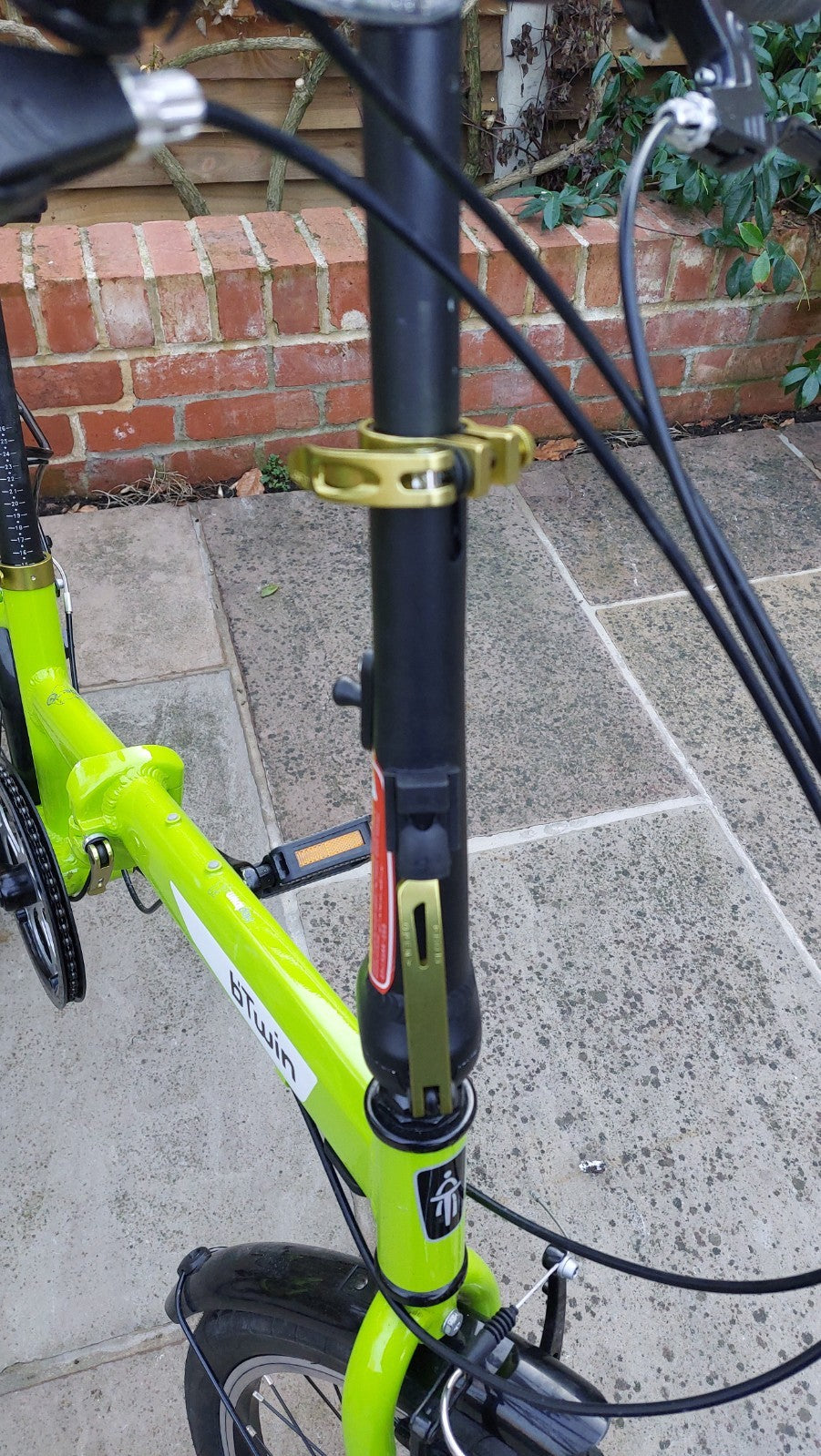 Btwin Hoptown 7speed folding bicycles
