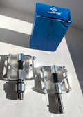 Aceoffix PD069 Pedals. 3 Bearings, Ti Alloy Shaft, left side QR - suit Brompton