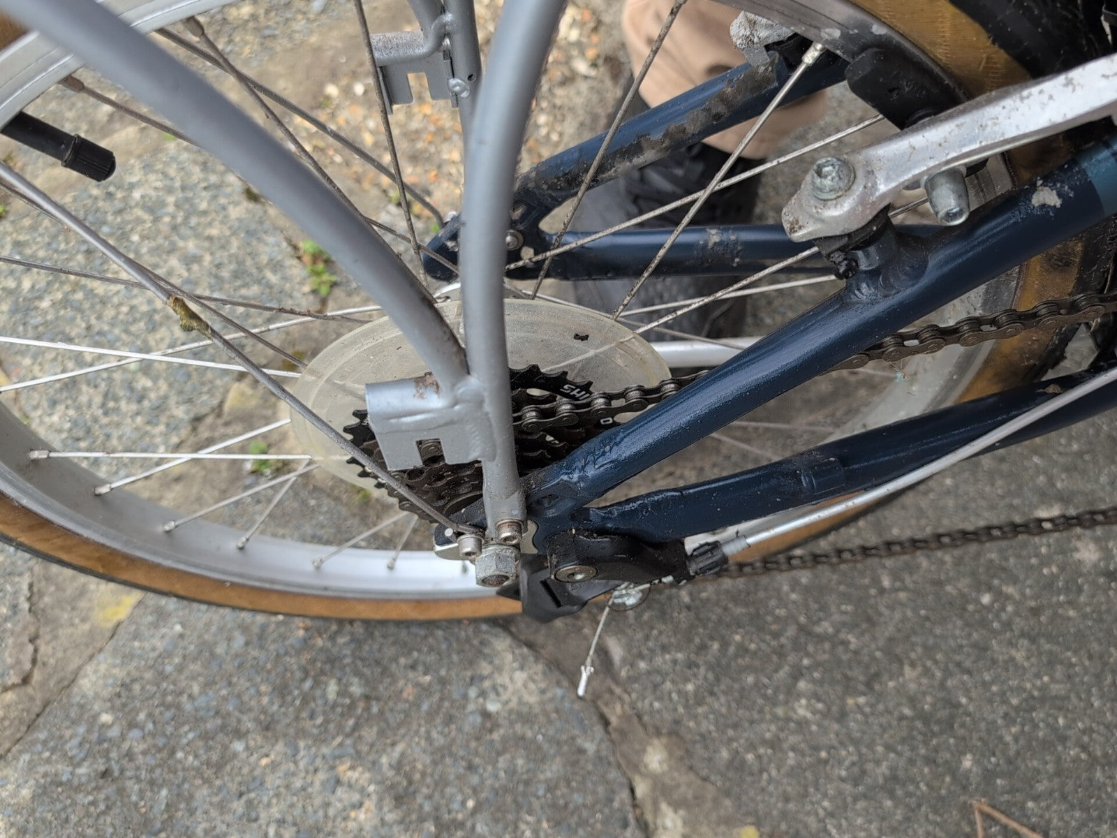 Dahon Vitesse Folding Bike Blue, Seven Gears