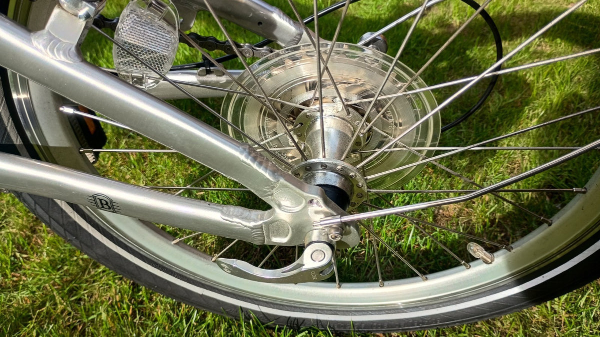 Folding Bike Bickerton 1909 Argent Country Quality Alloy 9 Speed Shimano Gears