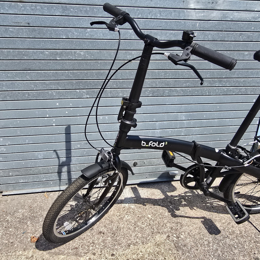 B-fold 3 bike folding 20" wheels b fold travel holiday camper van holiday home