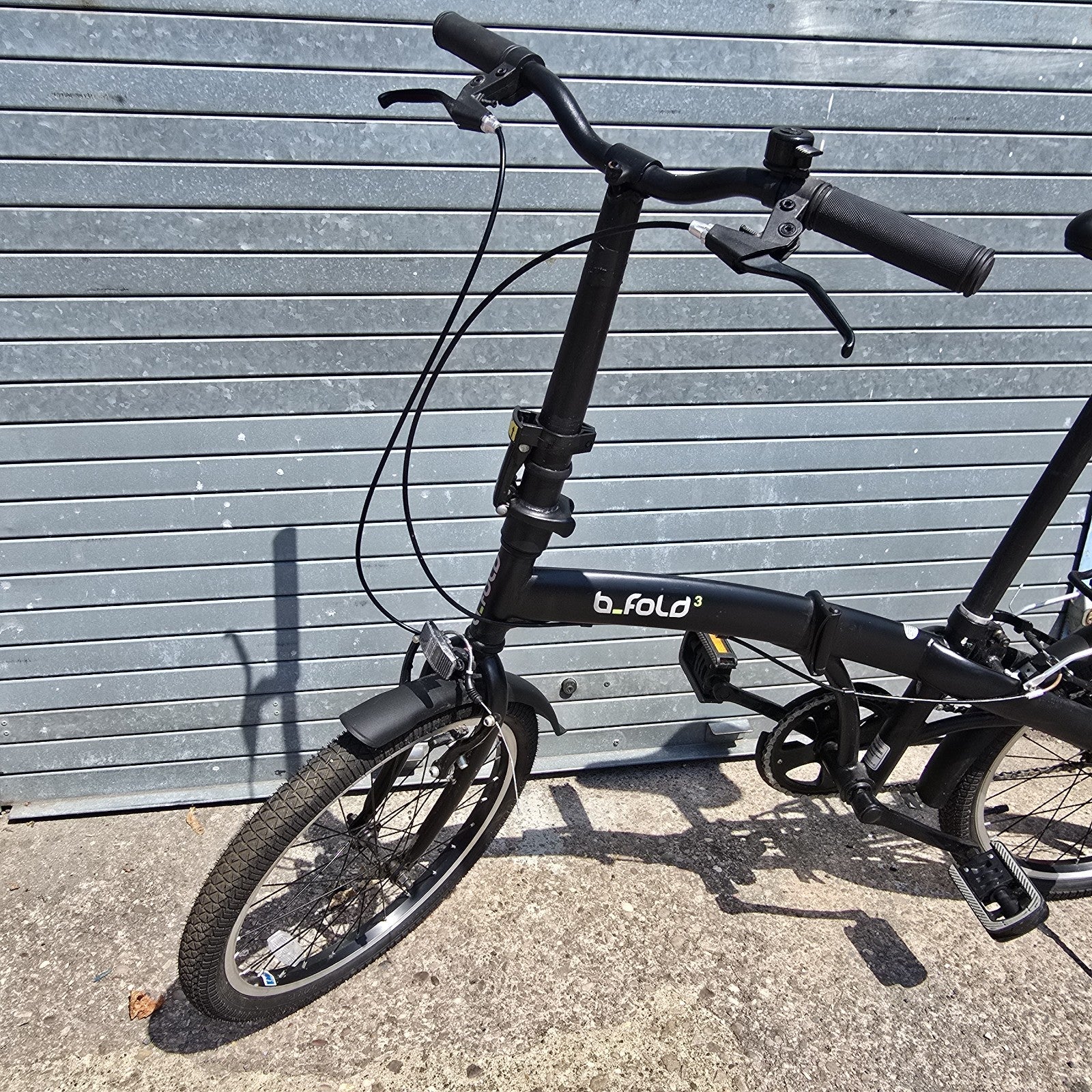 B-fold 3 bike folding 20" wheels b fold travel holiday camper van holiday home