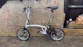 Brompton A Line White (2022 Model) Folding Bike - Great Condition