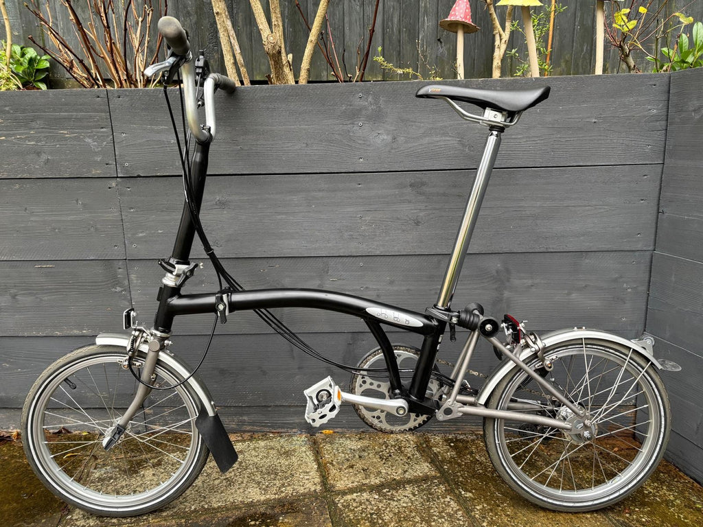 Brompton M6L-X Titanium C Line 6 Speed Hardly Used Test Ridden Only