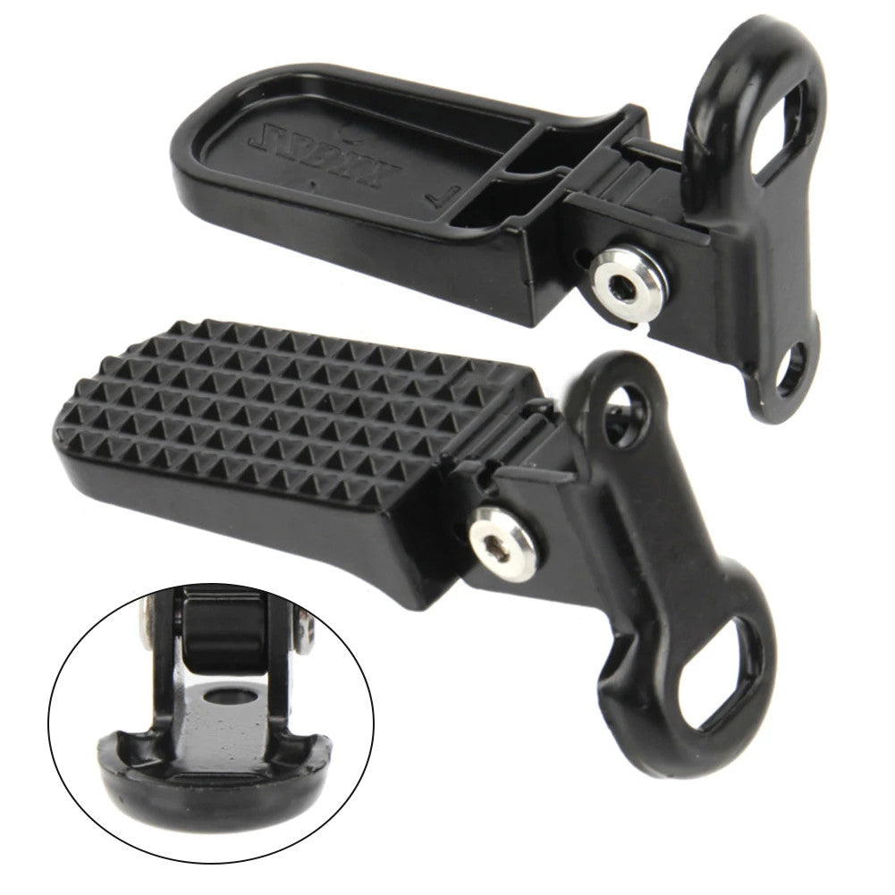 Bicycle Rear Pedal for Electric Bike Foldable Design Aluminum Alloy Material ant