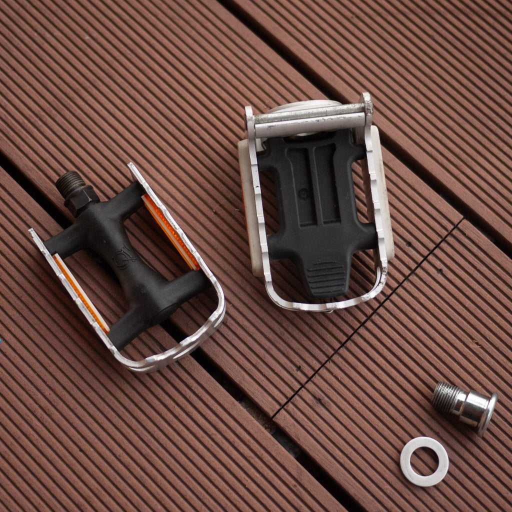 Brompton Folding Bike Folding Pedal Silver - Pair RRP£67