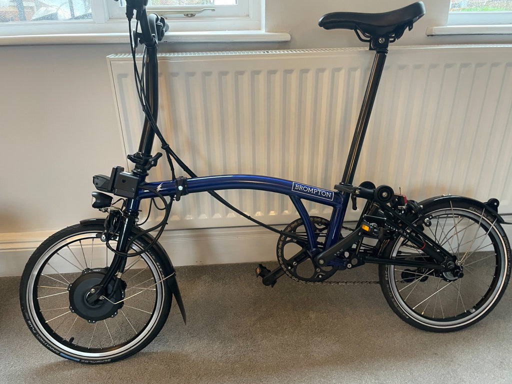 Brompton Electric M6L- 6 Speed - Bolt Blue - 2020
