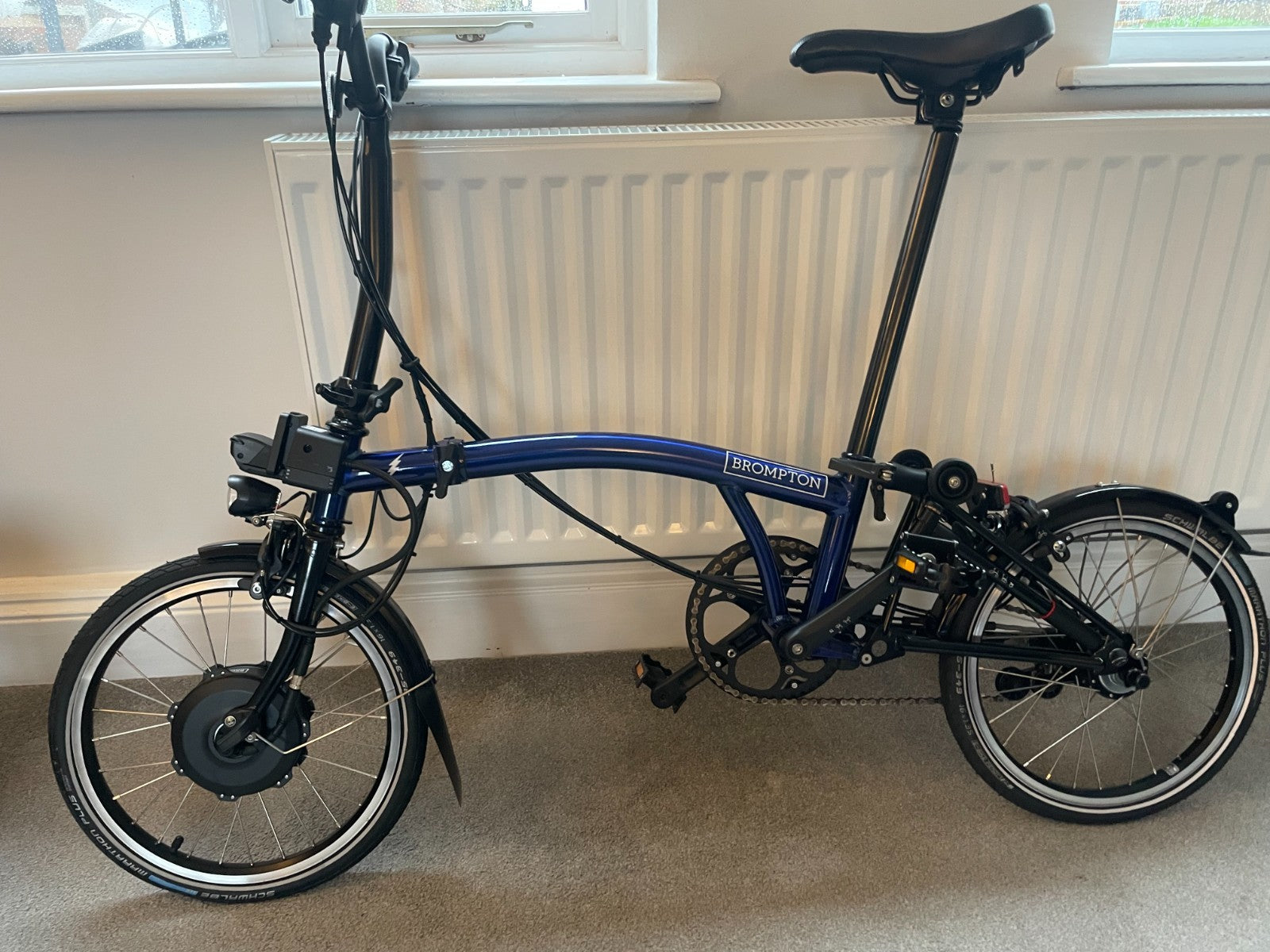 Brompton Electric M6L- 6 Speed - Bolt Blue - 2020