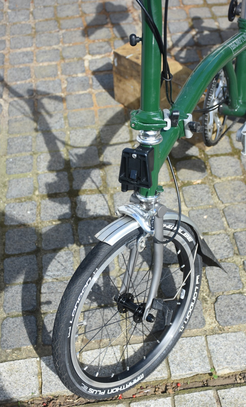 Brompton 4 Speed Titanium Fork Triangle Seat Post Customised Rack Like P Line