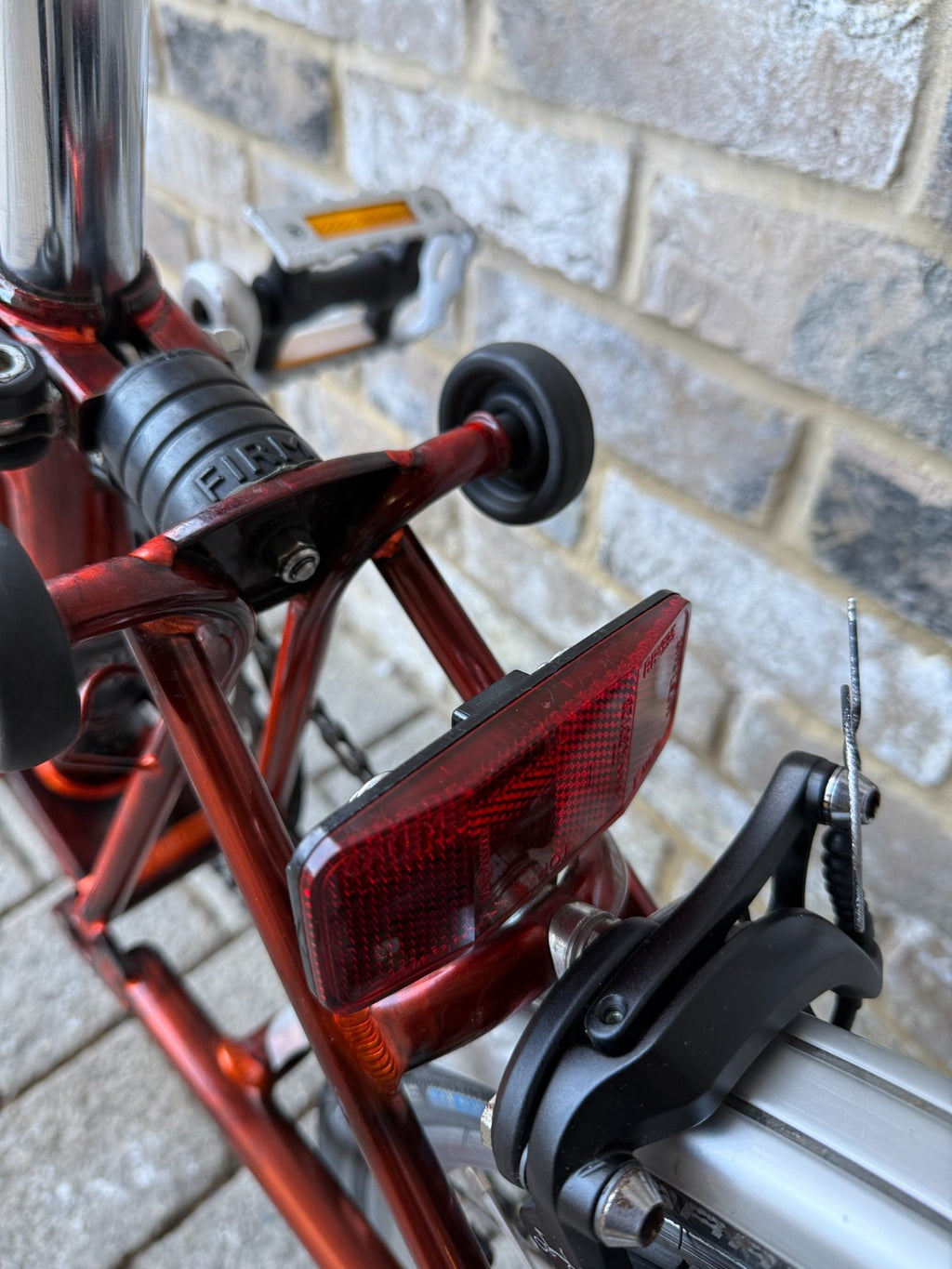 Brompton Flame Lacquer (Full) S6L - C Line 6 Speed Low - RARE - WORLDWIDE SHIP