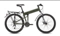 Original Montague Paratrooper Folding Mountain Bike. Large 20” frame. EXC. Rare.