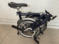 2017 Brompton 6-Speed Folding Bike Navy blue