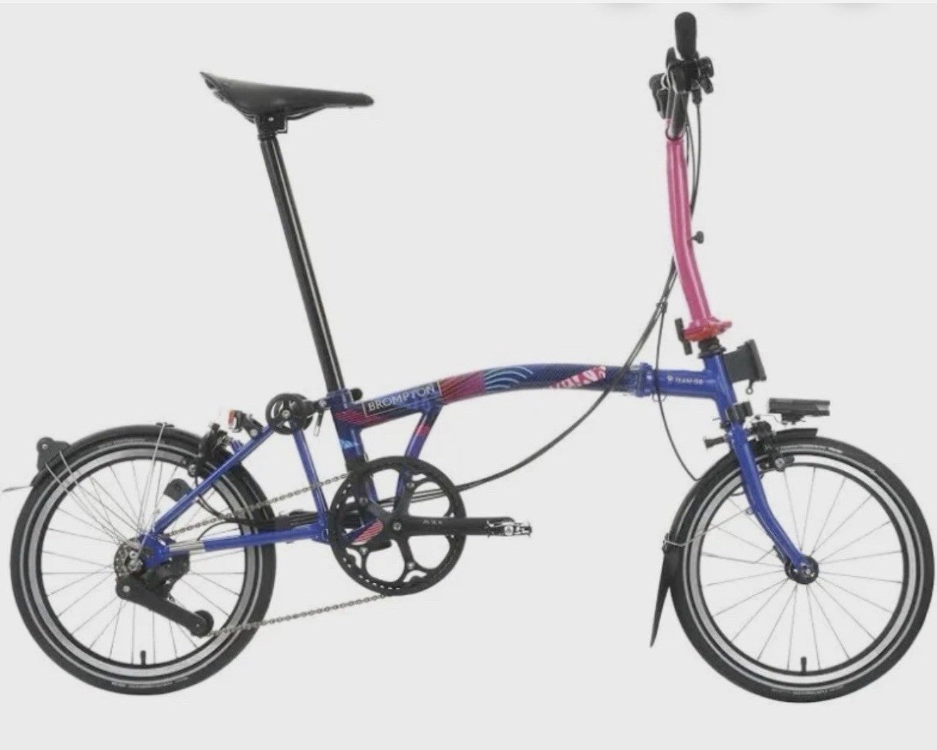 BRAND NEW Brompton P Line - 12 speed - Team GB Olympic Special Edition
