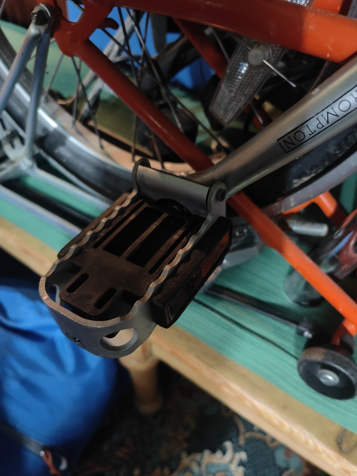 brompton folding bike 6 speed