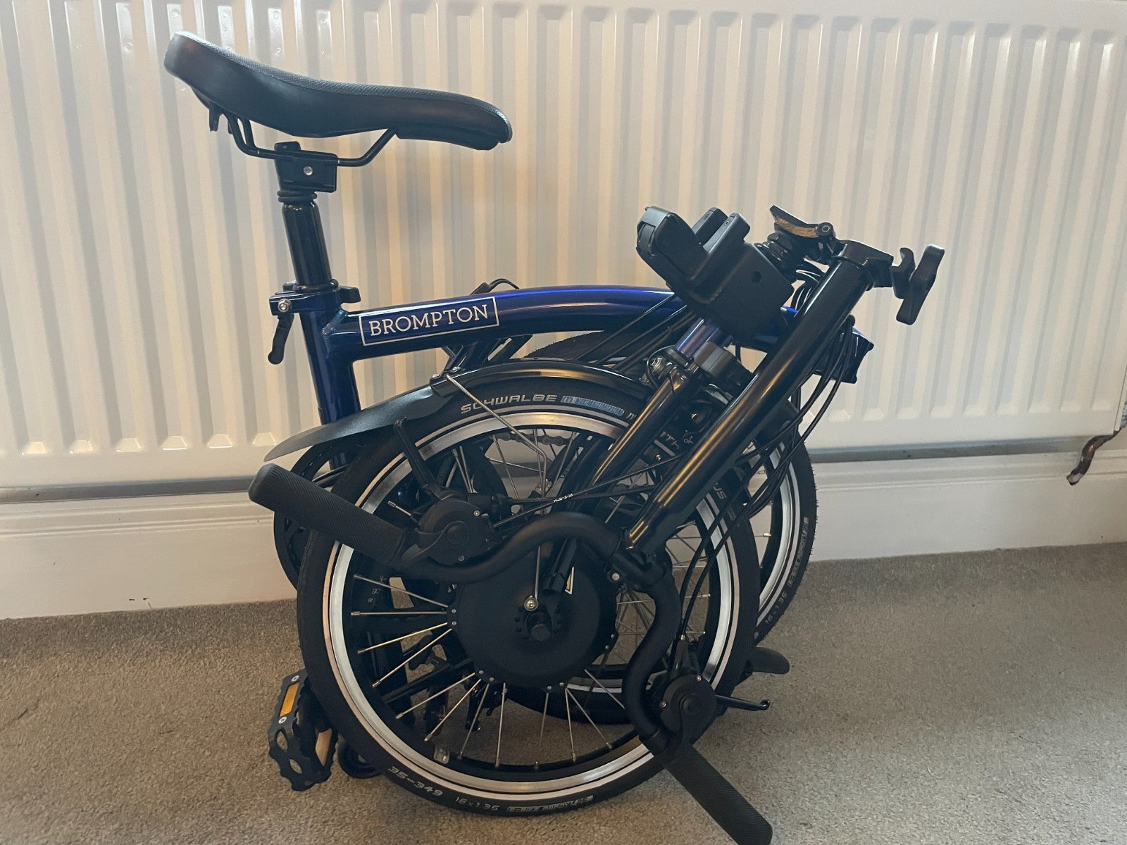 Brompton Electric M6L- 6 Speed - Bolt Blue - 2020