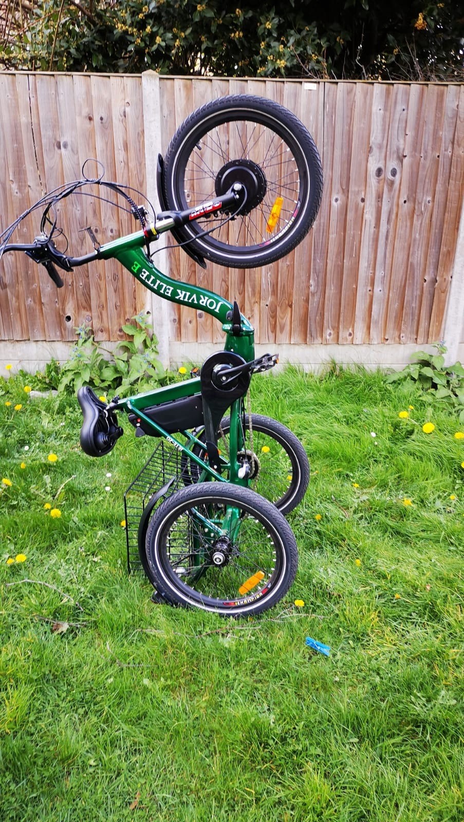 Jorvik JET-E Elite Folding Tricycle Excellent Condition Collect Only CO4