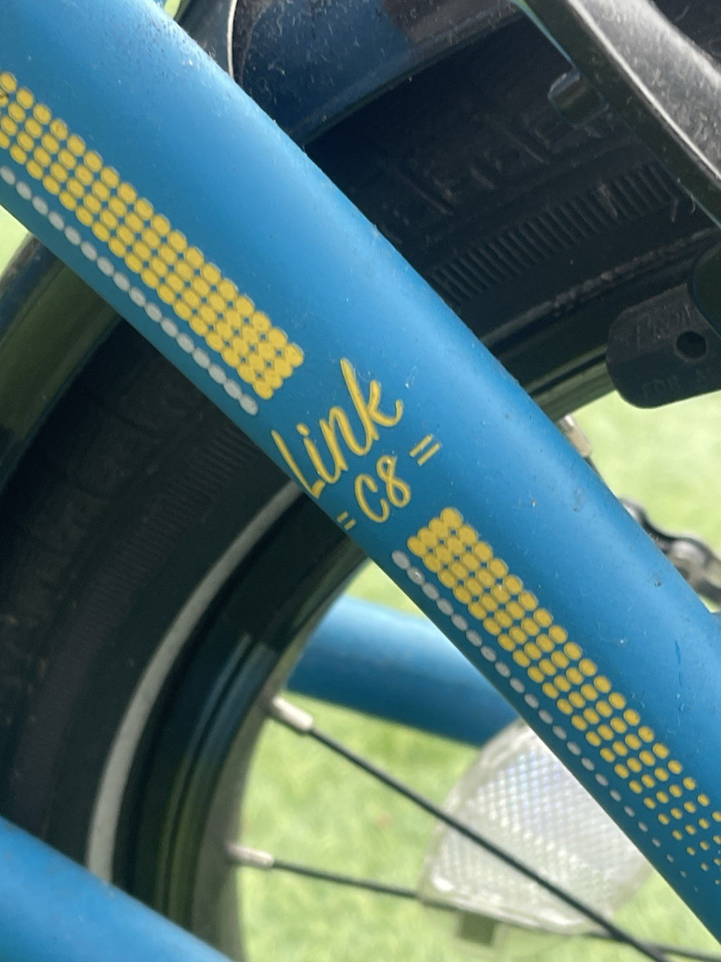 Tern Link C8 Folding Bike 8 Speed – Blue – Great Condition
