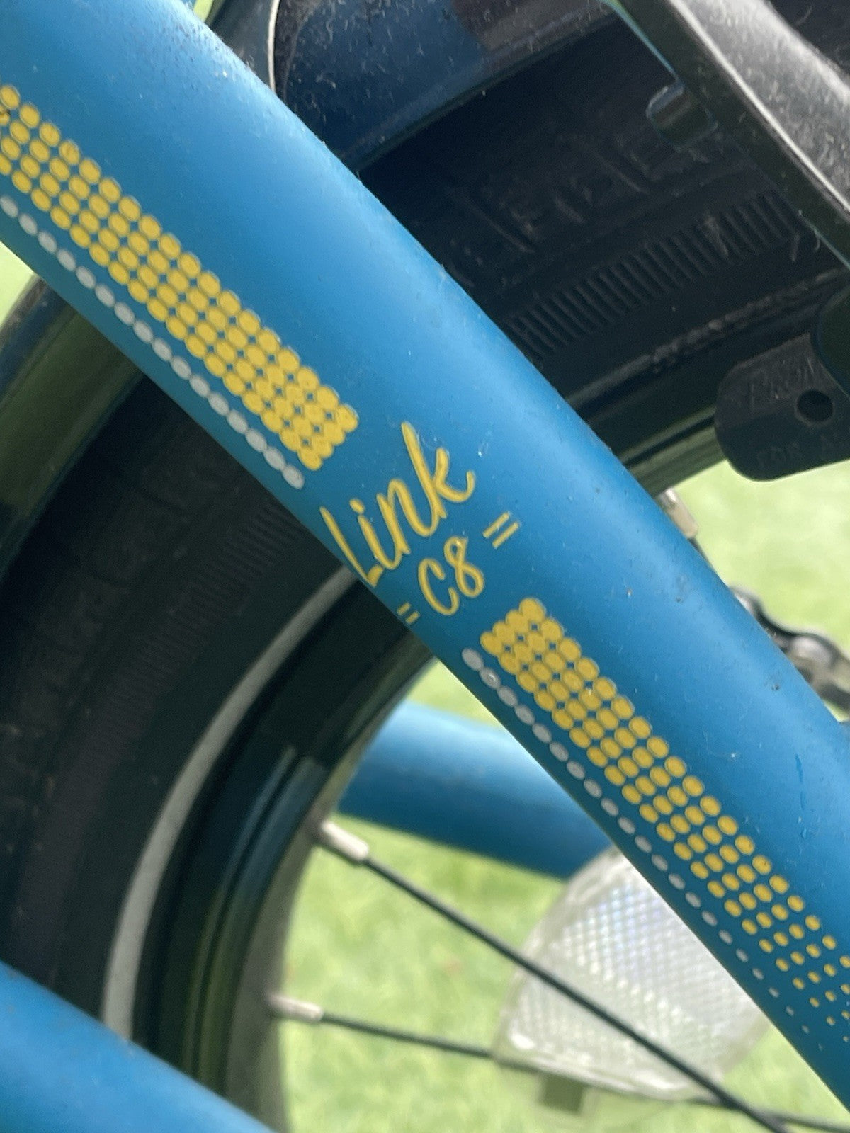 Tern Link C8 Folding Bike 8 Speed – Blue – Great Condition